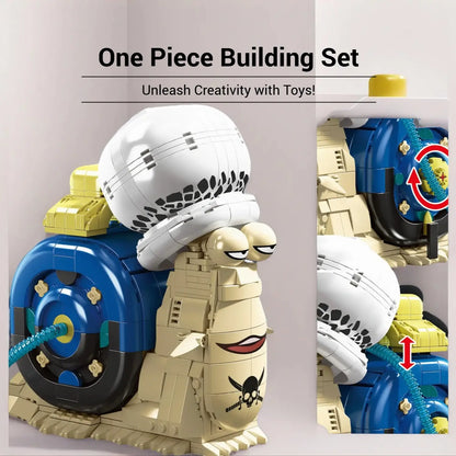 One Piece Phone Bug Building Blocks, 3D Puzzle Model Kit, Boy Engineering Toy