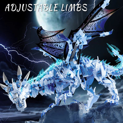 1646pcs MJi 13093 The Dark Ice Dragon