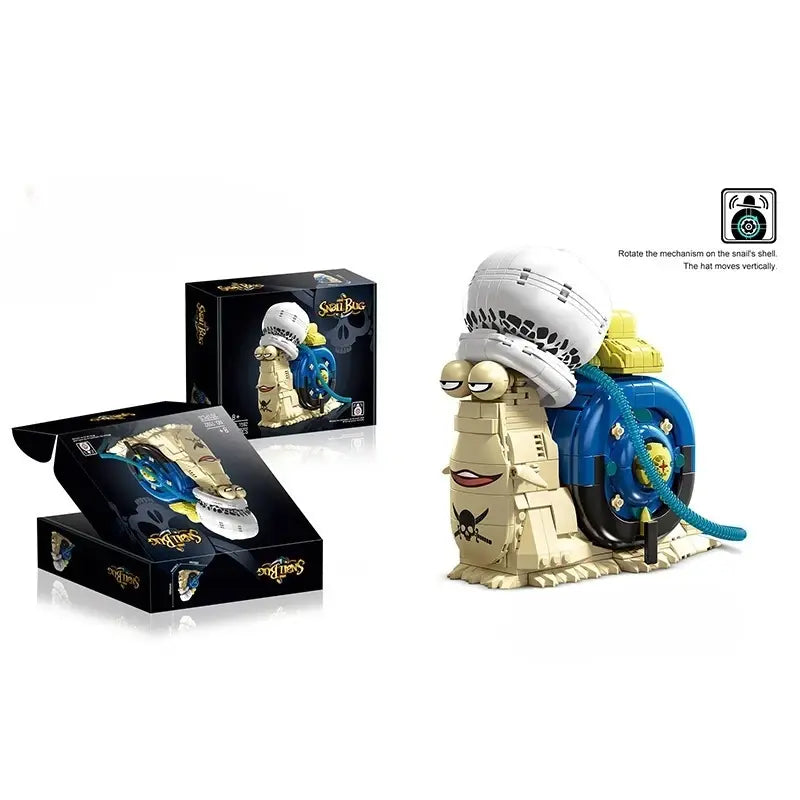 One Piece Phone Bug Building Blocks, 3D Puzzle Model Kit, Boy Engineering Toy