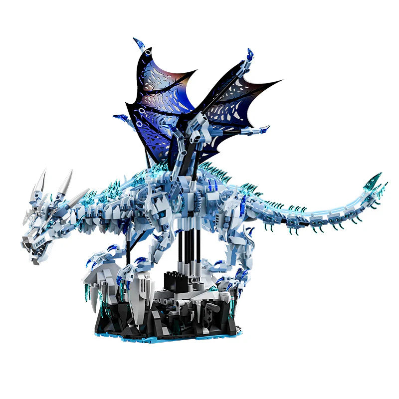 1646pcs MJi 13093 The Dark Ice Dragon