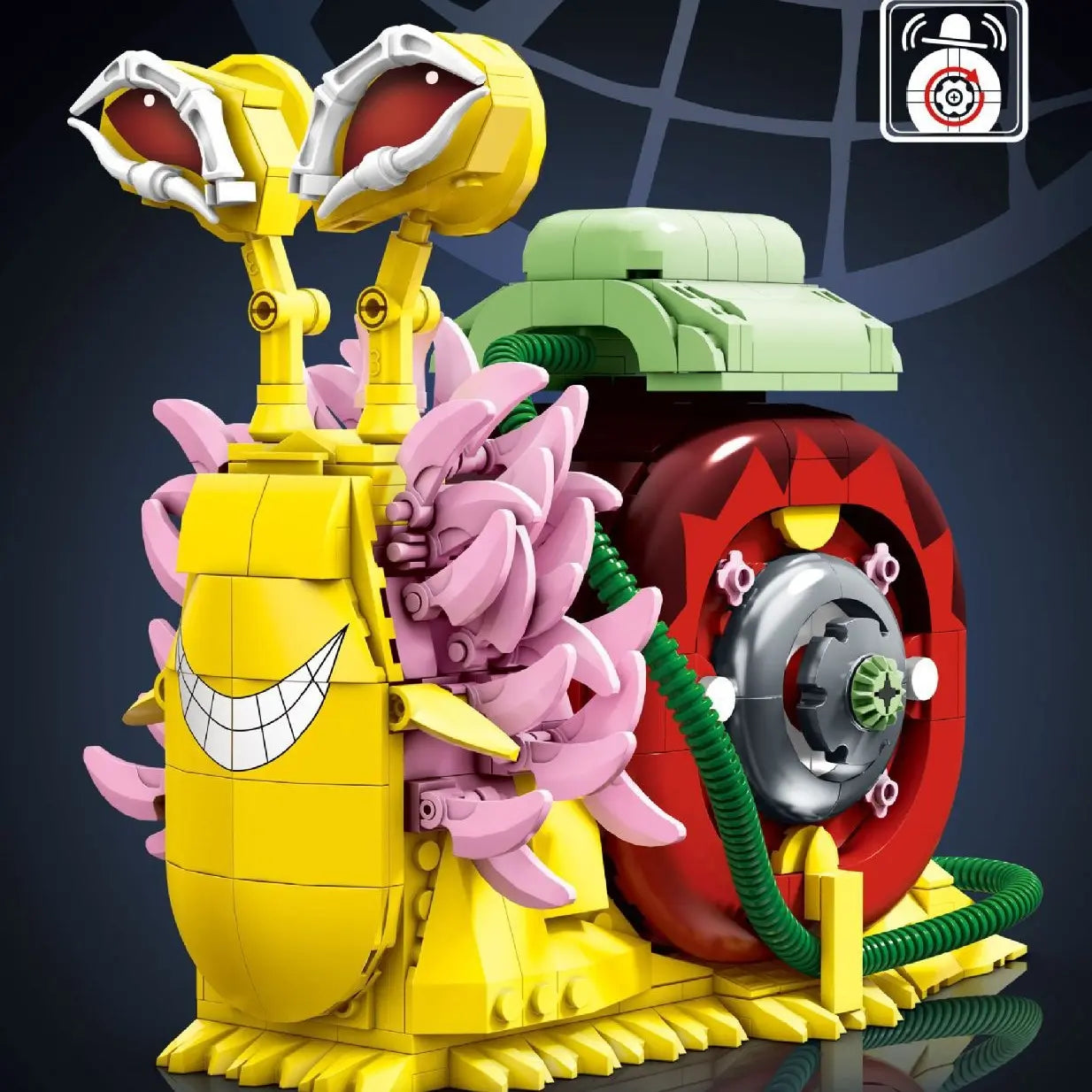 One Piece Phone Bug Building Blocks, 3D Puzzle Model Kit, Boy Engineering Toy